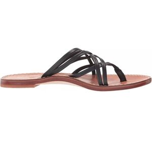 Sam Edelman Marinea Women Leather Slide On Thong Sandal